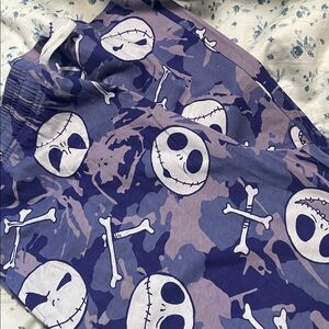 Nightmare Before Christmas Purple Pajama Pants size XLARGE